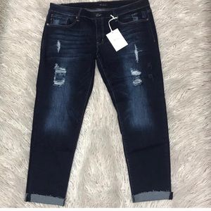 KanCan Plus Size Distressed Jeans
